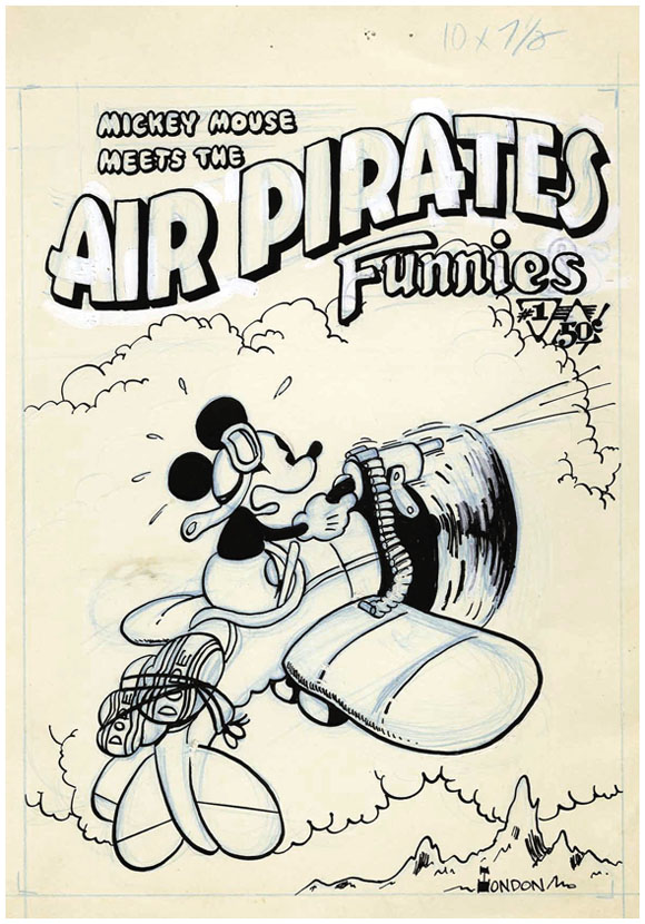 Air Pirates 1 Original Cover Art