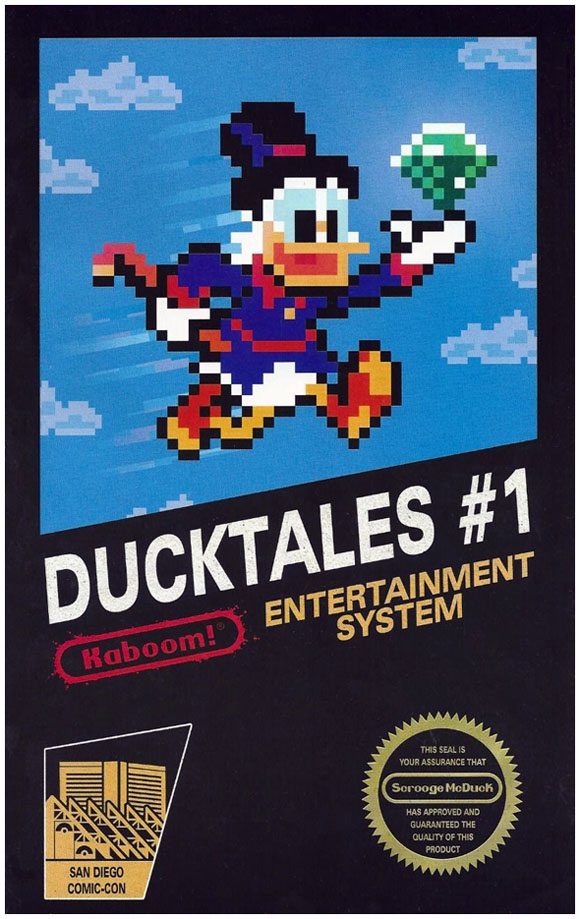 DuckTales #1 SDCC 2011 Exclusive 8-bit variant