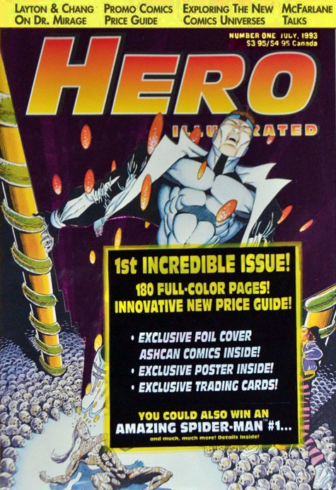 Hero Illustrated #1 bagged