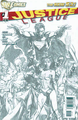 Justice League #1 Sketch 1 in 200