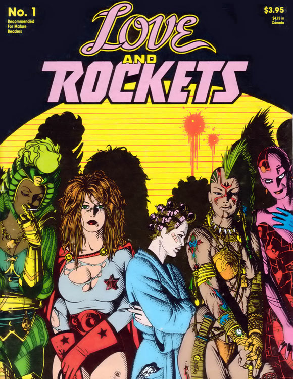 Love and Rockets #1 color Fantagraphics Books