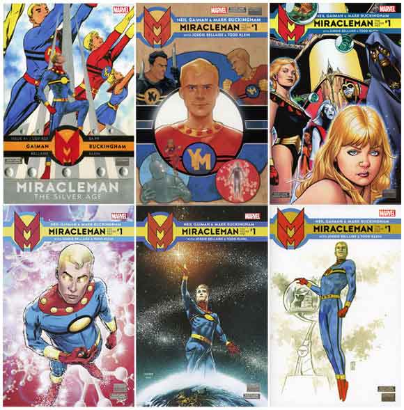 Miracleman Silver Age #1 Other First Prints from Diamond Comic Distributors