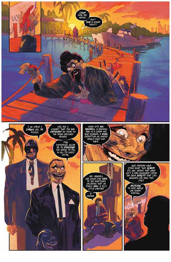 Sandman Universe Nightmare Country #1 Interior Sample #4 Mr Agony
