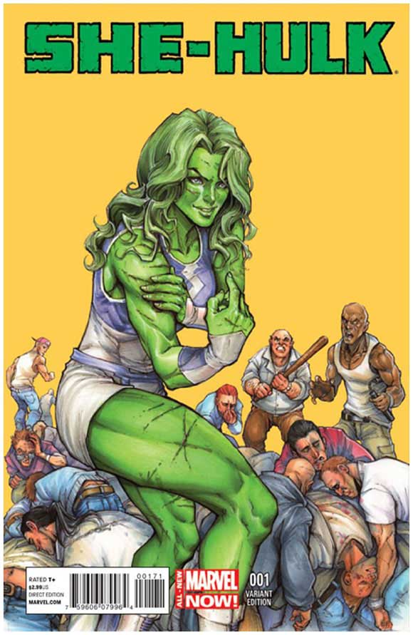 She-Hulk #1 Oyum Variant