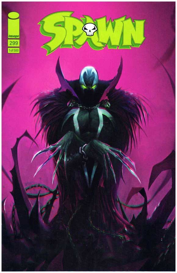 Spawn #299 SDCC Cover, limited to 500 copies