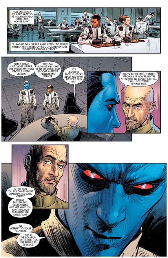 Star Wars Thrawn #1 Interior Sample: Best for the Empire