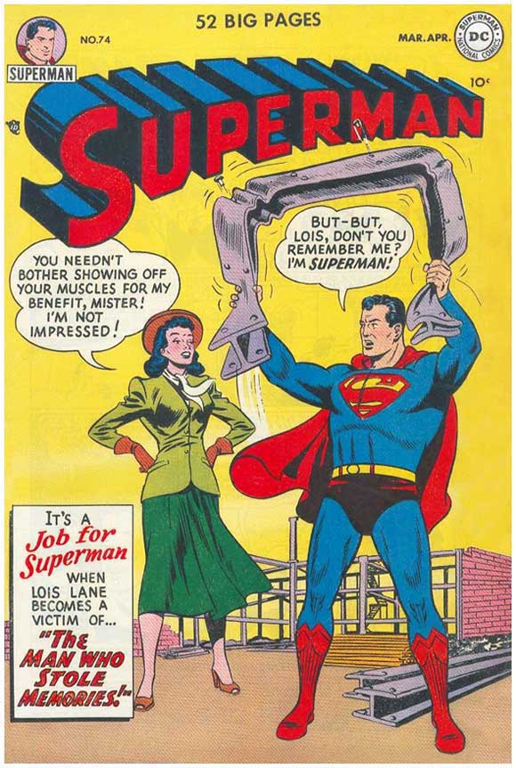 Superman #75 numbered 74 Error Variant