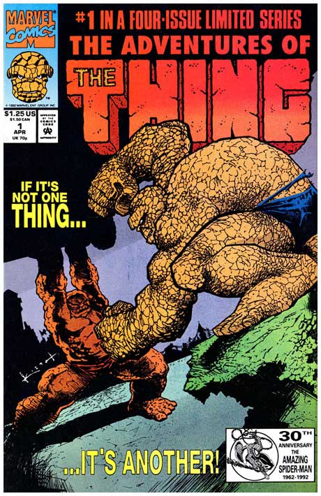 The Adventures Of The Thing #1 cover
