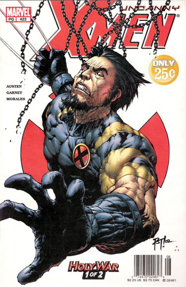 Uncanny X-Men #423 Newsstand Error Cover