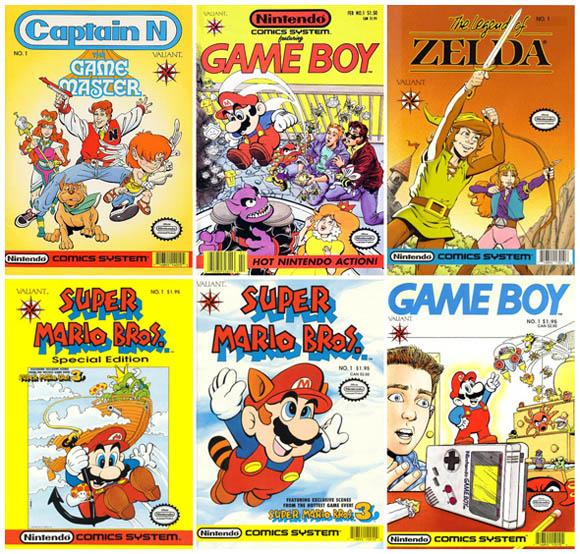 Valiant Nintendo selection from 1990
