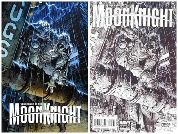 Vengeance Of Moon Knight #1 Finch and 2nd print