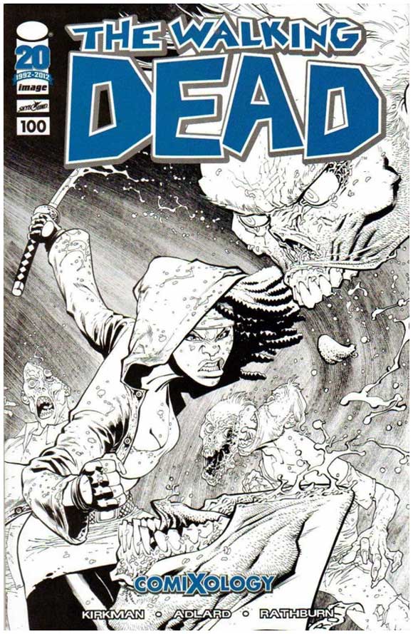 Rare Comics - Walking Dead #100 ComiXology Variant