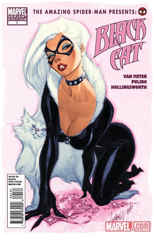 spider man noir black cat