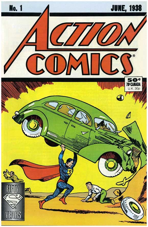 Action Comcis #1 50th Anniversary Edition 1988