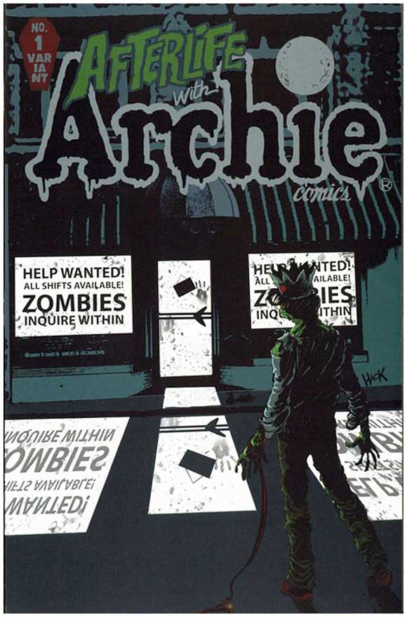 Afterlife With Archie #1 NYCC Zombie Cover
