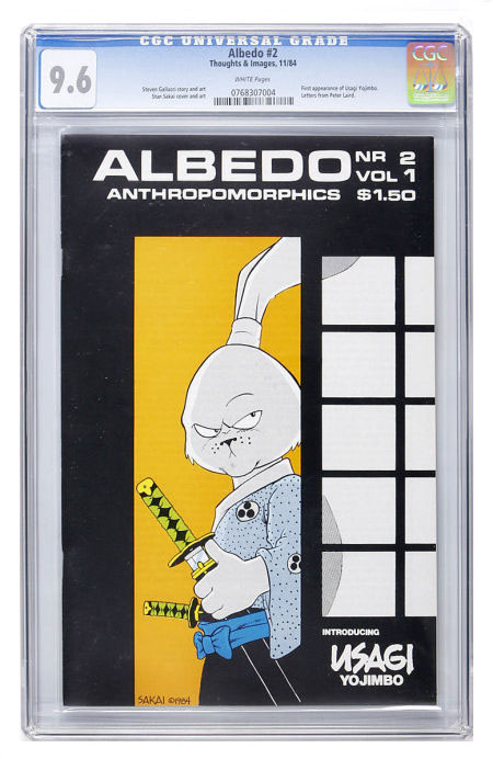 Albedo #2 Miyamoto Usagi (Usagi Yojimbo) CGC 9.6