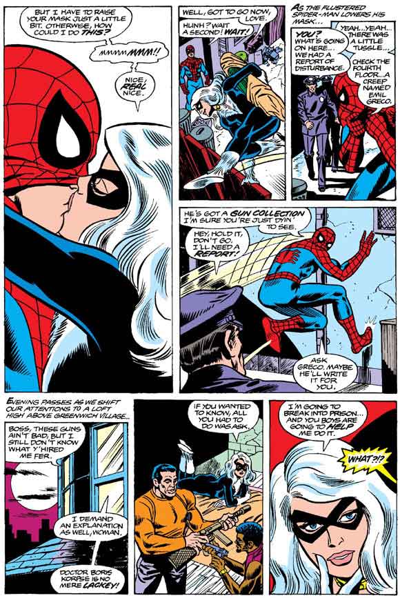 Amazing Spider-Man #194 Interior Sample 2:Kiss