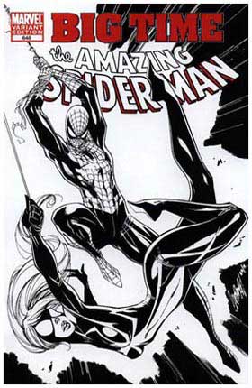 Amazing Spider-Man #648 Campbell 1 in 100 Black and White Incentive Variant
