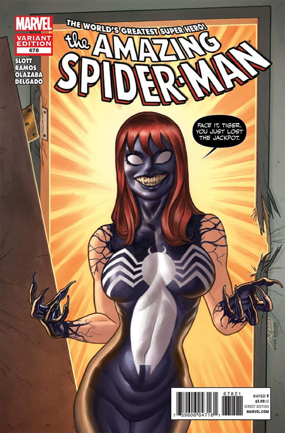Amazing Spider-Man #678 Mary Jane Venom Variant