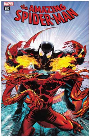Amazing Spider-Man #800 Mayhew Red Logo Variant