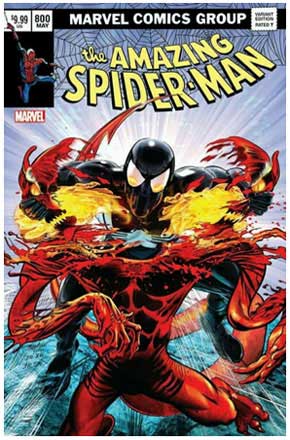 Amazing Spider-Man #800 Mayhew Yellow Logo Ultimate CBCS 9.8 Signed Variant