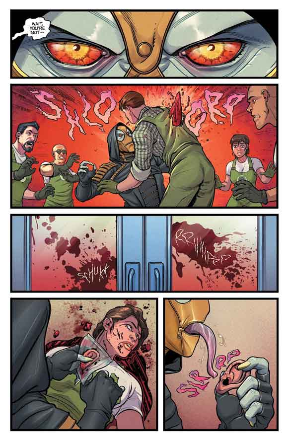 Archer & Armstrong Forever #1 Interior Sample #3 Slrrp