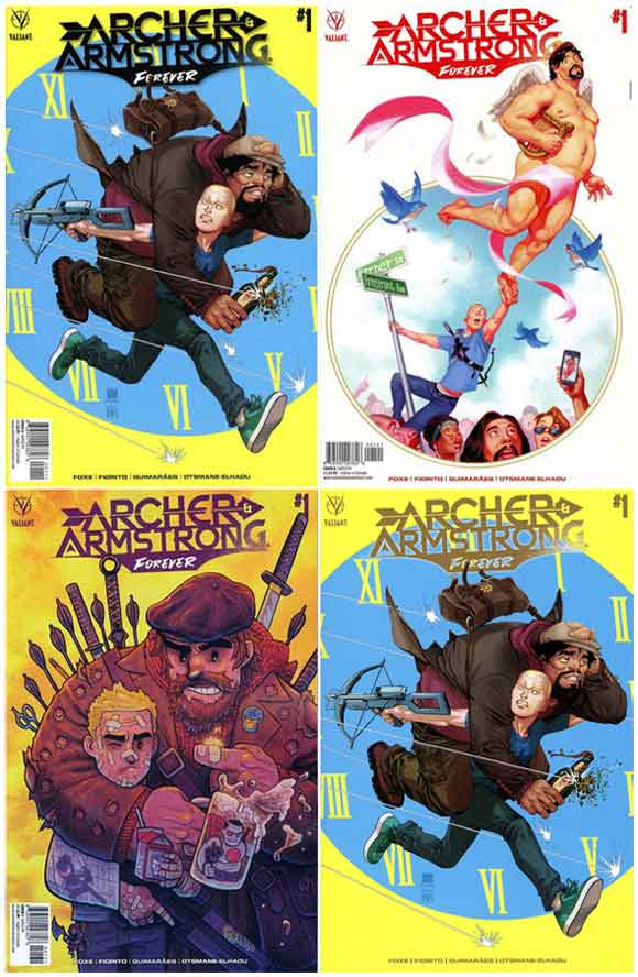 Archer & Armstrong Forever #1 Other Editions: Set 1