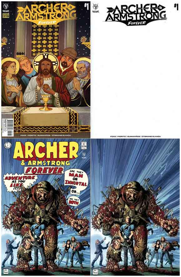 Archer & Armstrong Forever #1 Other Editions: Set 2