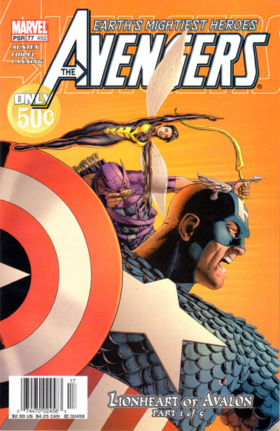 Avengers #77 Price Error Cover