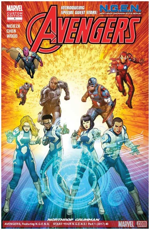 Avengers: Start Your N.G.E.N.S! #1 front cover
