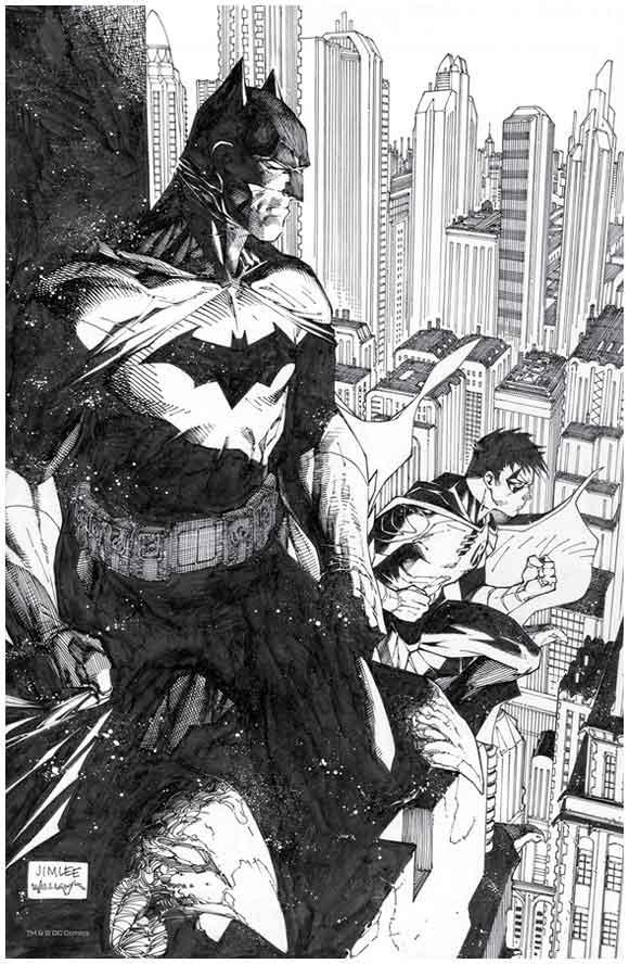 Batman #125 Jim Lee 1:500 Retailer Incentive cover
