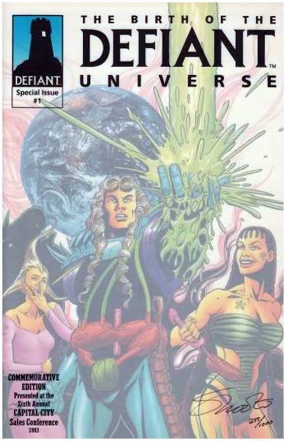 The Birth of the Defiant Universe #1 Promo Jim Shooter