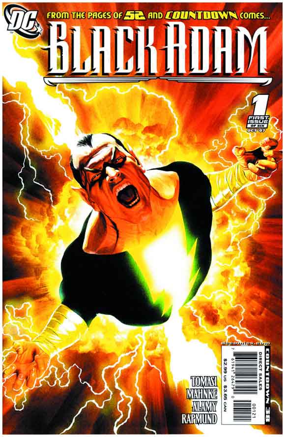 Black Adam #1 Ross variant front cover