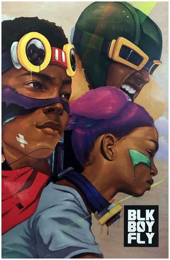 Blk Black Boy Fly Preview C2E2 NYCC 2017
