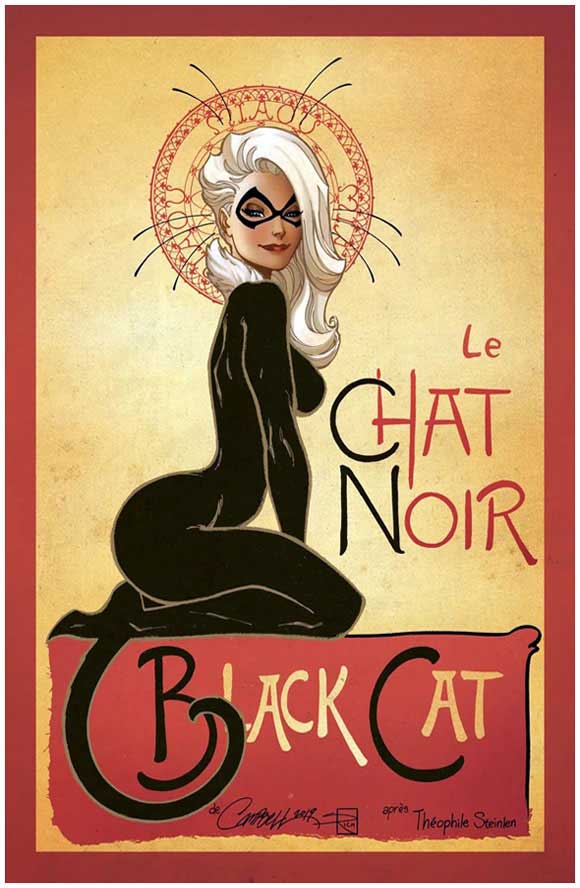 Black Cat #1 Campbell Exclusive D Le Chat Noir