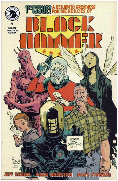Black Hammer #1 SDCC 2017 Variant