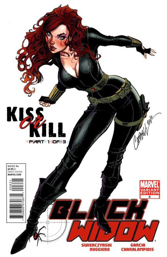 Black Widow #6 Scott J Campbell Variant