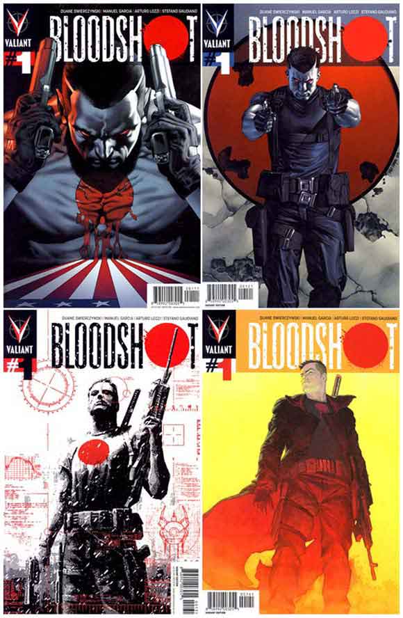 Bloodshot #1 FirstPrints from 2012