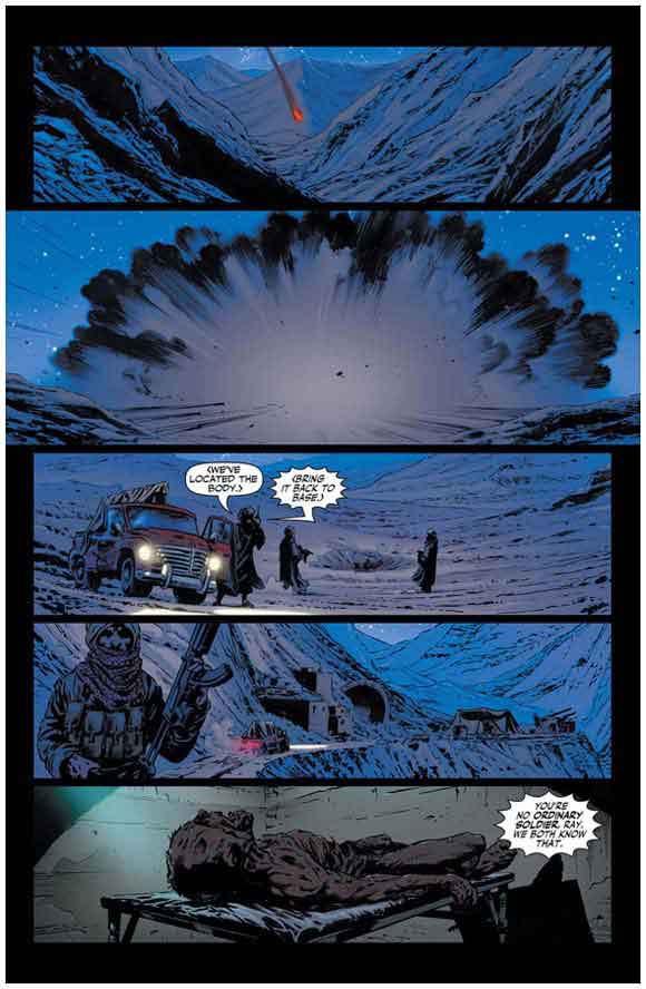 Bloodshot #1 2012: Interior sample: Fried