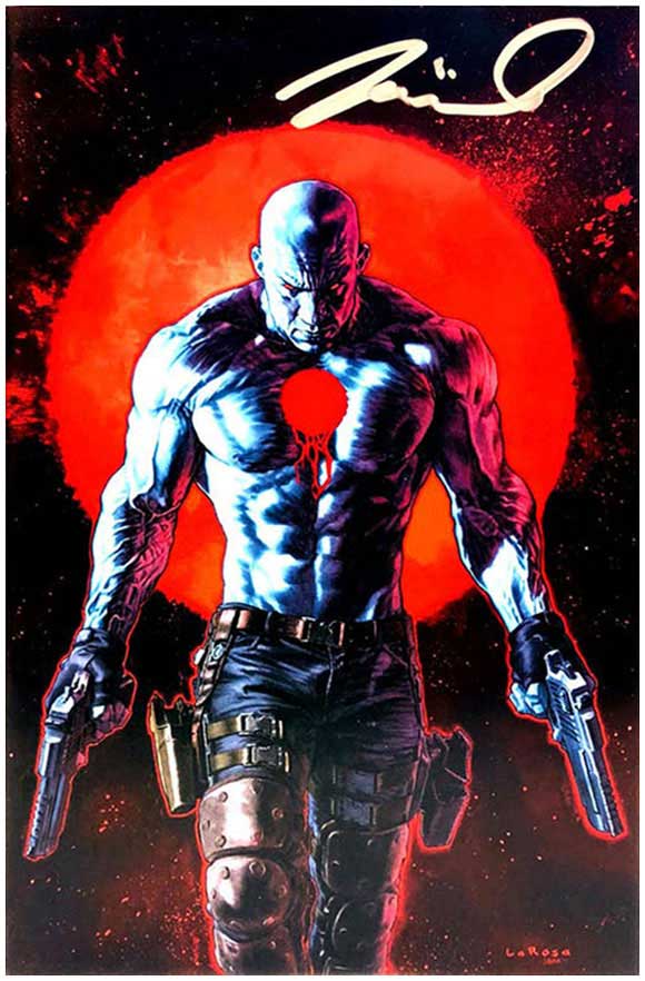 Bloodshot Salvation #12 Lewis LaRosa Vin Diesel variant, limited to one copy