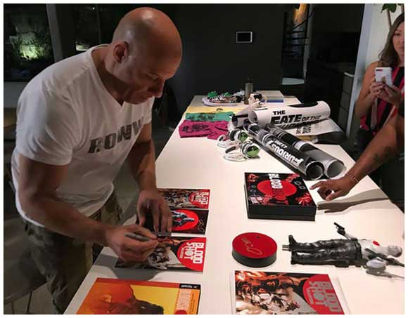 Bloodshot Salvation #12 Lewis LaRosa Vin Diesel variant signing by Vin Diesel