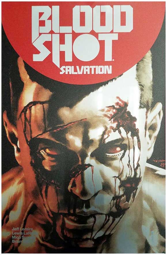 Bloodshot Salvation #1 Brushed Metal cover