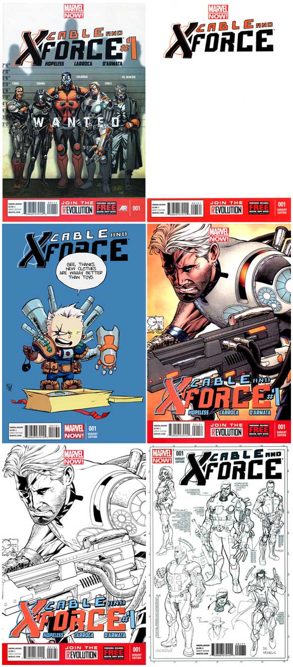 Rare Comics - Cable And X Force #1 1:150