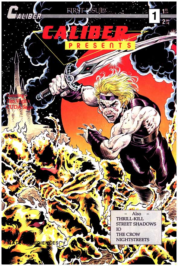 Caliber Presents #1 Front Cover The Crow First Appearance