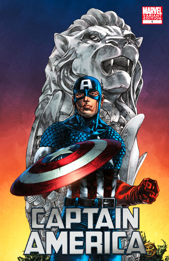 Captain America #1 Tolibao STGCC Variant