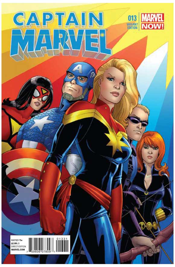 Captain Marvel #13 1:30 Amanda Conner Variant