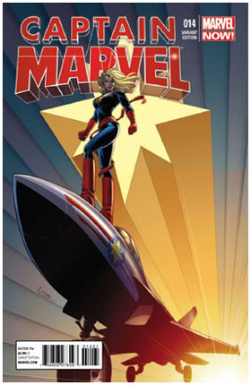 Captain Marvel #14 1 in 30 1:30 Variant Cover by Amanda Conner