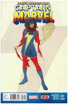 ms marvel comic book covers