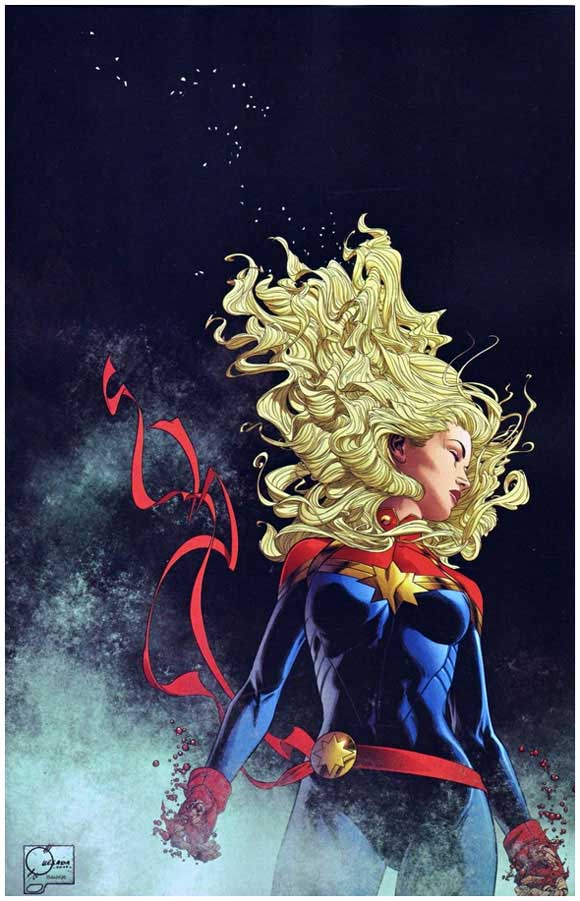 Life of Captain Marvel #3: Joe Quesada Virgin Cover Variant