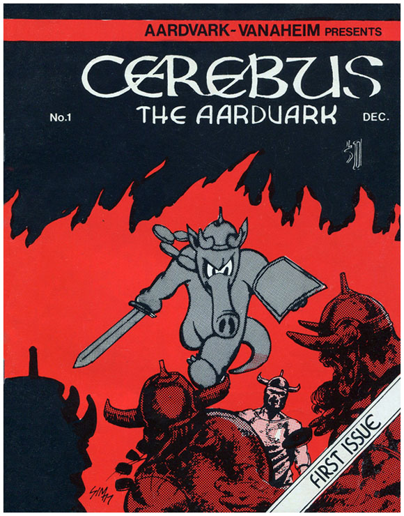 Cerebus The Aardvark #1 First Print 1977 Dave Sim
